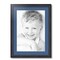 ArtToFrames 17x23" Matted Picture Frame with 13x19" Single Mat Photo Opening Framed in 1.25" Black and 2" Mat (FWM-4083-17x23)